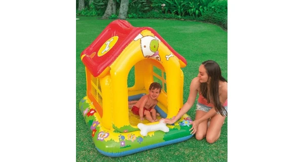 Dětský nafukovací bazén - domeček